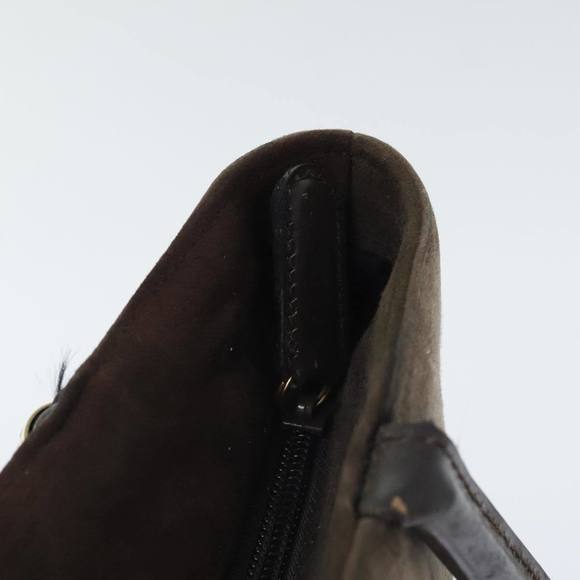 GUCCI Shoulder Bag Suede Brown Gold 002 2853 0465 0 Auth bs18498 - Picture 15 of 16